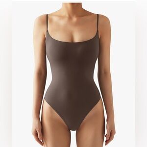 NWOT Suuksess Square Neck Cami Bodysuit